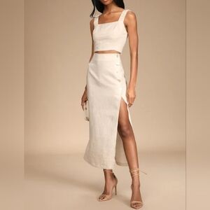 Lulu's Caught In Caine Skirt And Top | Medium